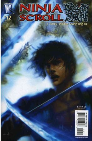 Ninja Scroll 12 published by WildStorm with cover art by Michael Chang Ting Yu