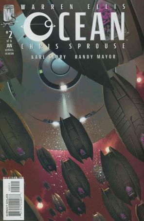 Ocean 2 published by WildStorm with cover art by Michael Golden