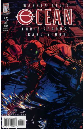 Ocean 5 published by WildStorm with cover art by Michael Golden