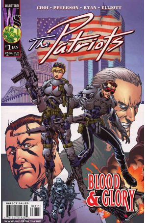The Patriots 1 published by WildStorm with cover art by Michael Ryan