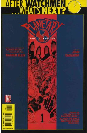 Planetary 1 (2nd) published by WildStorm with cover art by John Cassaday