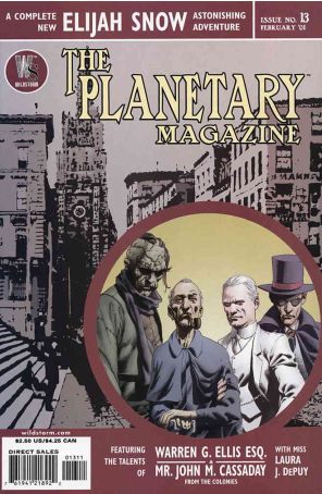 Planetary 13 published by WildStorm with cover art by John Cassaday