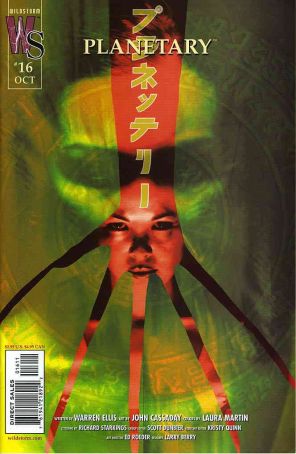 Planetary 16 published by WildStorm with cover art by John Cassaday