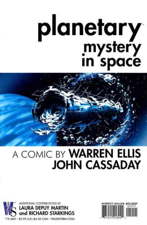 Planetary 19 published by WildStorm with cover art by John Cassaday