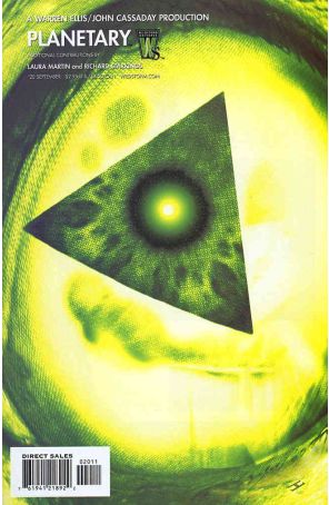 Planetary 20 published by WildStorm with cover art by John Cassaday