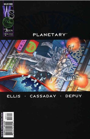Planetary 3 published by WildStorm with cover art by John Cassaday