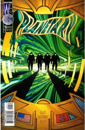 Planetary 6 published by WildStorm with cover art by John Cassaday