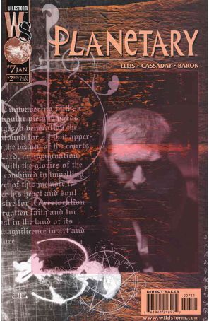 Planetary 7 published by WildStorm with cover art by John Cassaday