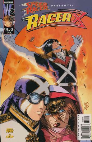 Racer X (3rd Series) 3 published by WildStorm with cover art by Tommy Yune