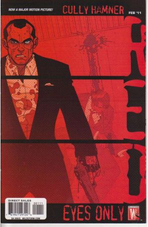 Red: Eyes Only 1 published by WildStorm with cover art by Cully Hamner