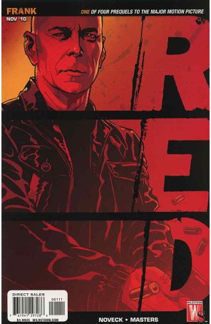 Red: Frank 1 published by WildStorm with cover art by Cully Hamner