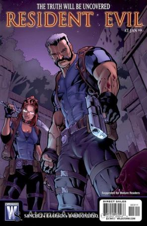 Resident Evil (Wildstorm) 3 published by WildStorm with cover art by Jheremy Raapack
