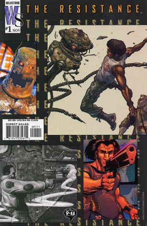 The Resistance 1 published by WildStorm with cover art by J.G. Jones and John Cebellero