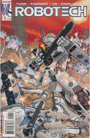 Robotech (Wildstorm) 1 published by WildStorm with cover art by Steve Skroce