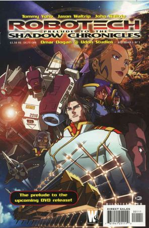 Robotech: Prelude to the Shadow Chronicles 1 published by WildStorm with cover art by Omar Dogan