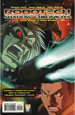 Robotech: Prelude to the Shadow Chronicles 2 published by WildStorm with cover art by Omar Dogan