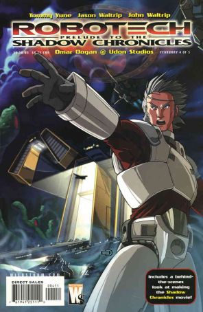 Robotech: Prelude to the Shadow Chronicles 4 published by WildStorm with cover art by Omar Dogan