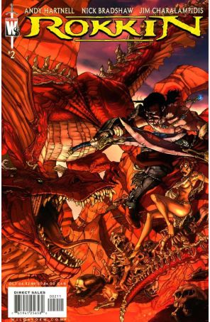 Rokkin 2 published by WildStorm with cover art by Nick Bradshaw