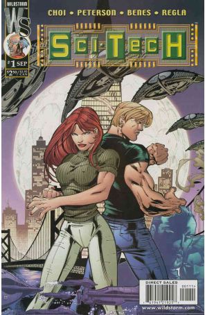 Sci-Tech 1 published by WildStorm with cover art by Ed Benés