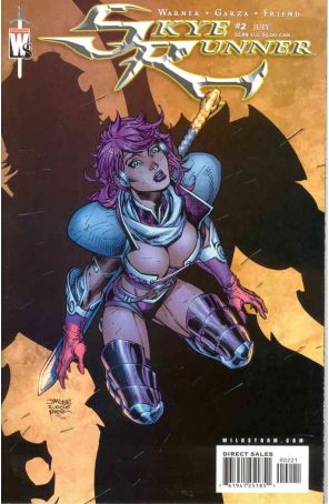 Skye Runner 2C published by WildStorm with cover art by Jim Lee