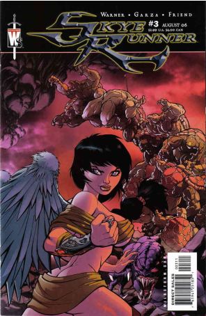 Skye Runner 3B published by WildStorm with cover art by Alé Garza