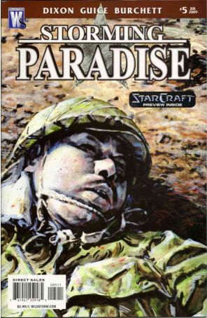 Storming Paradise 5 published by WildStorm with cover art by Butch Guice