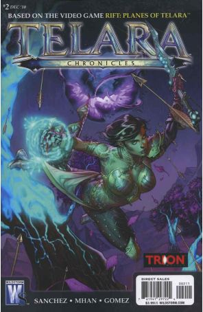 Telara Chronicles 2 published by WildStorm with cover art by Drew Johnson
