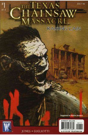 The Texas Chainsaw Massacre: Raising Cain 1 published by WildStorm with cover art by David Taylor