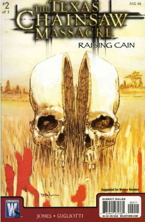 The Texas Chainsaw Massacre: Raising Cain 2 published by WildStorm with cover art by David Taylor