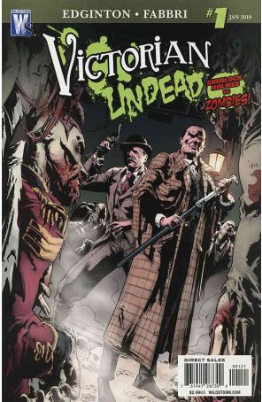 Victorian Undead 1A published by WildStorm with cover art by Simon Coleby