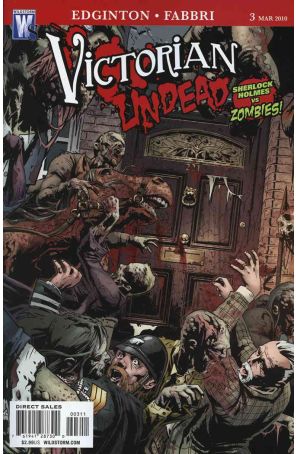 Victorian Undead 3 published by WildStorm with cover art by Simon Coleby