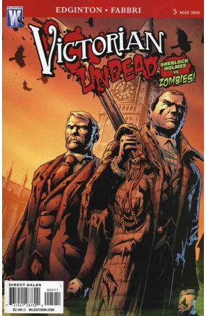 Victorian Undead 5 published by WildStorm with cover art by Simon Coleby