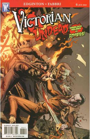 Victorian Undead 6 published by WildStorm with cover art by Simon Coleby