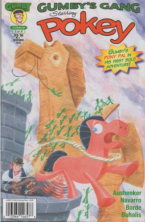 Gumby's Gang Starring Pokey 1 published by Gumby with cover art by Rafael Navarro