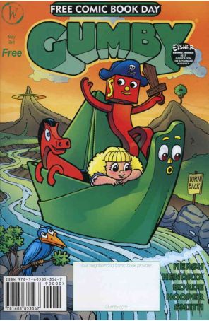 Gumby FCBD 2008 published by Wildcard Ink