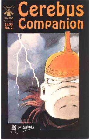 Cerebus Companion 2 published by Win-Mill with cover art by Dave Sim
