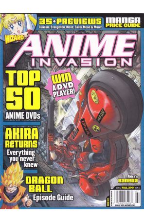 Anime Invasion 1A published by Wizard