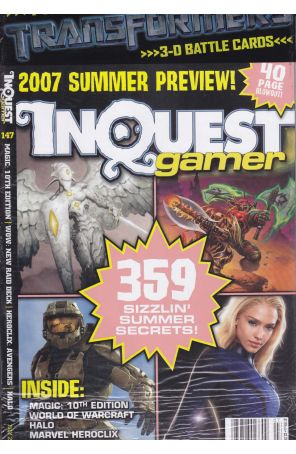 Inquest Gamer Magazine 147 (with card) published by Wizard