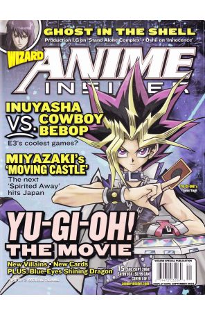 Wizard Anime Insider 15A published by Wizard
