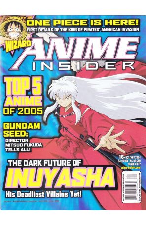 Wizard Anime Insider 16A published by Wizard