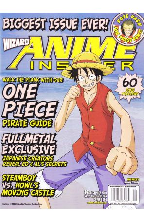 Wizard Anime Insider 17B published by Wizard