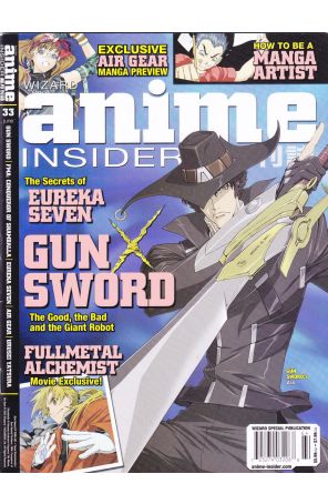 Wizard Anime Insider 33 published by Wizard