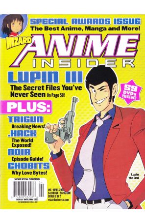 Wizard Anime Insider 6B published by Wizard