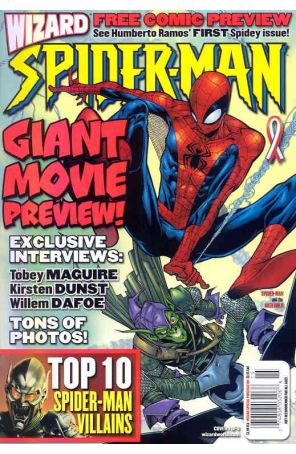 Wizard's Spider-Man Special 2A published by Wizard with cover art by Humberto Ramos