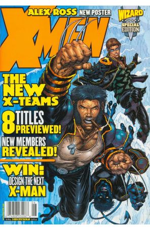 Wizard's X-Men Spectacular 1 published by Wizard with cover art by Ian Churchill