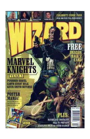 Wizard: The Comics Magazine 109A published by Wizard with cover art by J.G. Jones