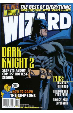 Wizard: The Comics Magazine 112B published by Wizard with cover art by Scott McDaniel