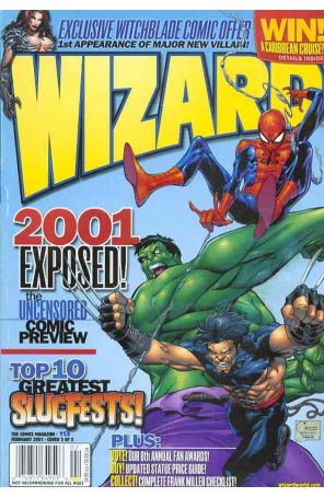 Wizard: The Comics Magazine 113B published by Wizard with cover art by Joe Quesada and Mark Morales