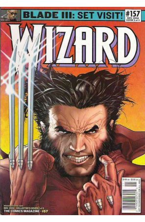 Wizard: The Comics Magazine 157A published by Wizard with cover art by Steve McNiven