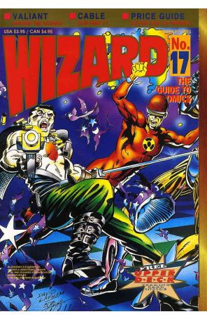 Wizard: The Comics Magazine 17 published by Wizard with cover art by David Lapham